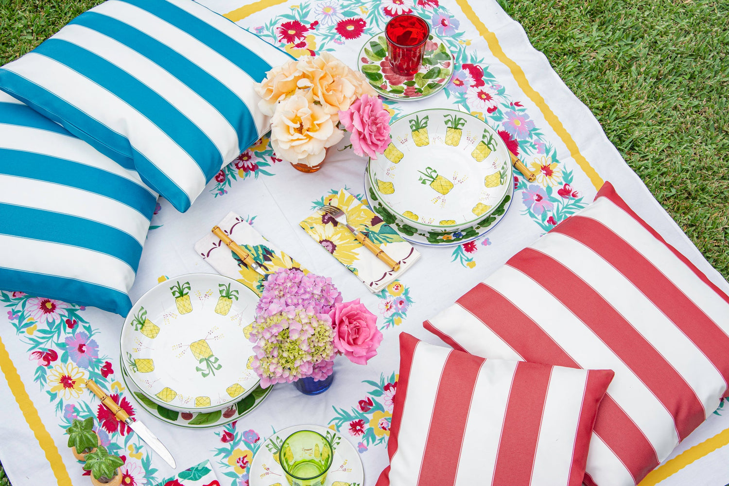 Handmade Ivy Cushions