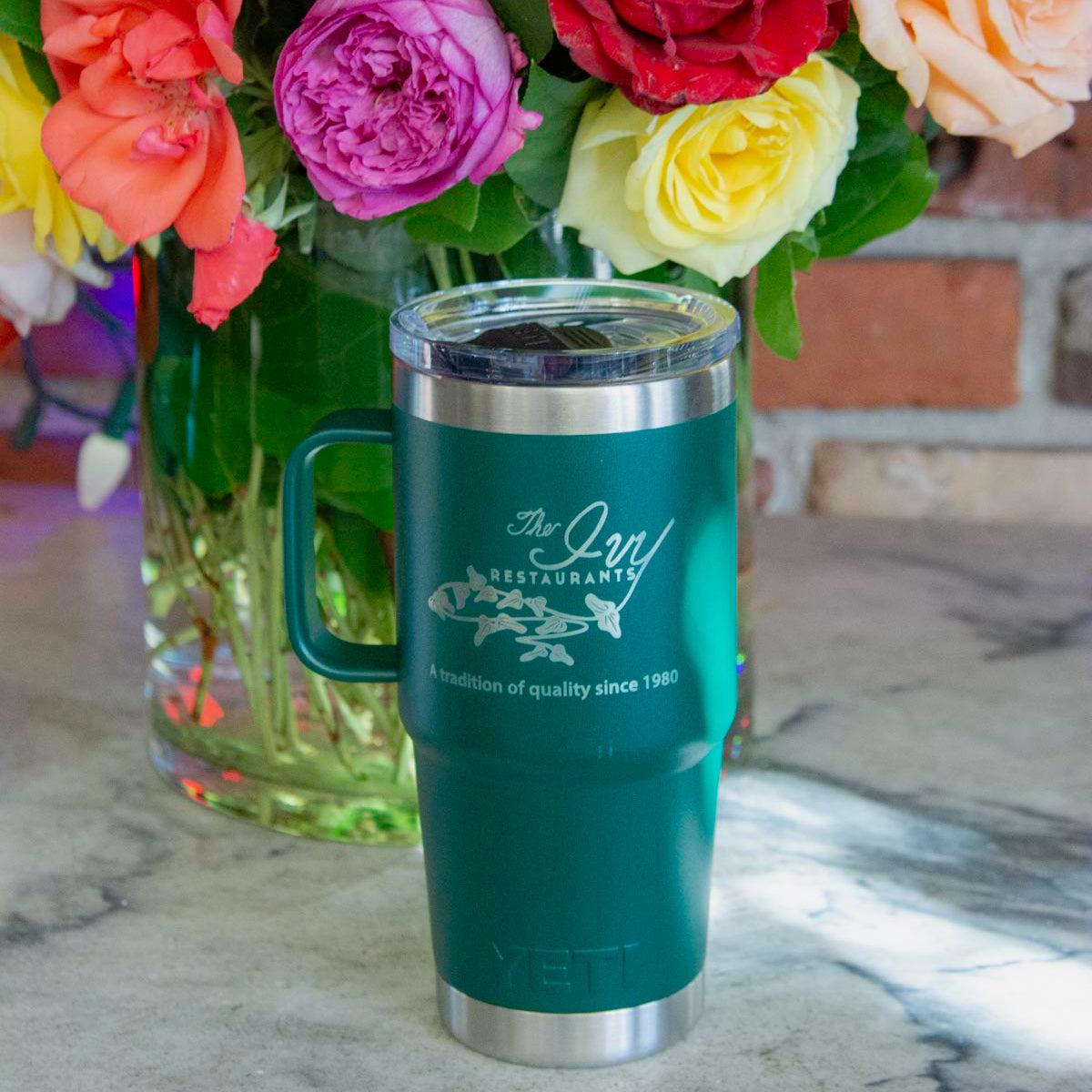 The Ivy Stainless Steel 20oz Coffee Mug with Handle (YETI)