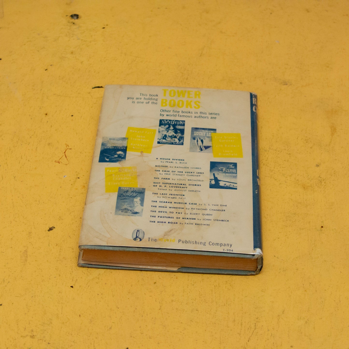 Raymond Chandler – ‘The High Window’ — Tower Books edition, second printing (1946)