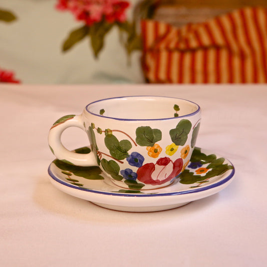 Espresso Cup and Saucer Set