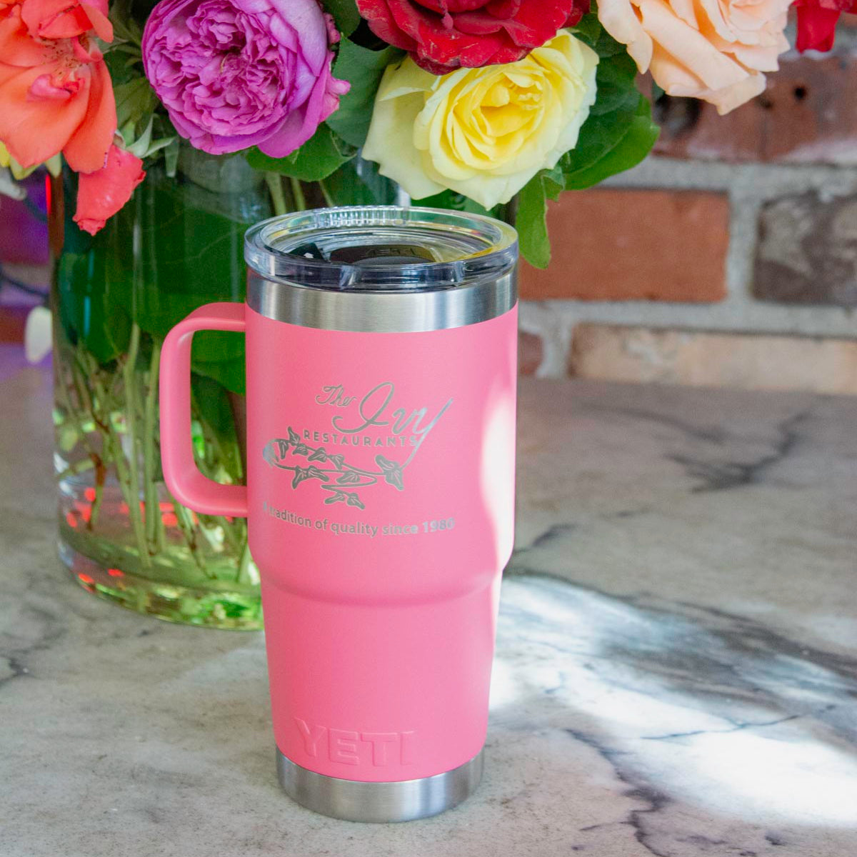 The Ivy Stainless Steel 20oz Coffee Mug with Handle (YETI)