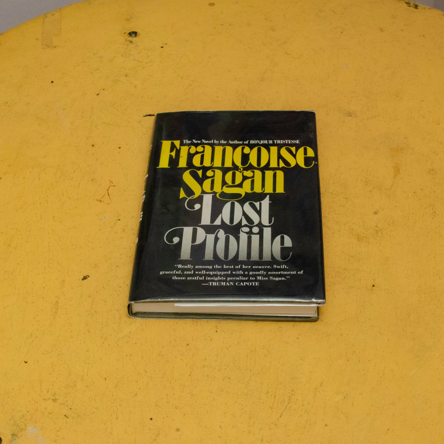Francoise Sagan 'Lost Profile' – 1st U.S. Edition, 2nd Printing (1976)