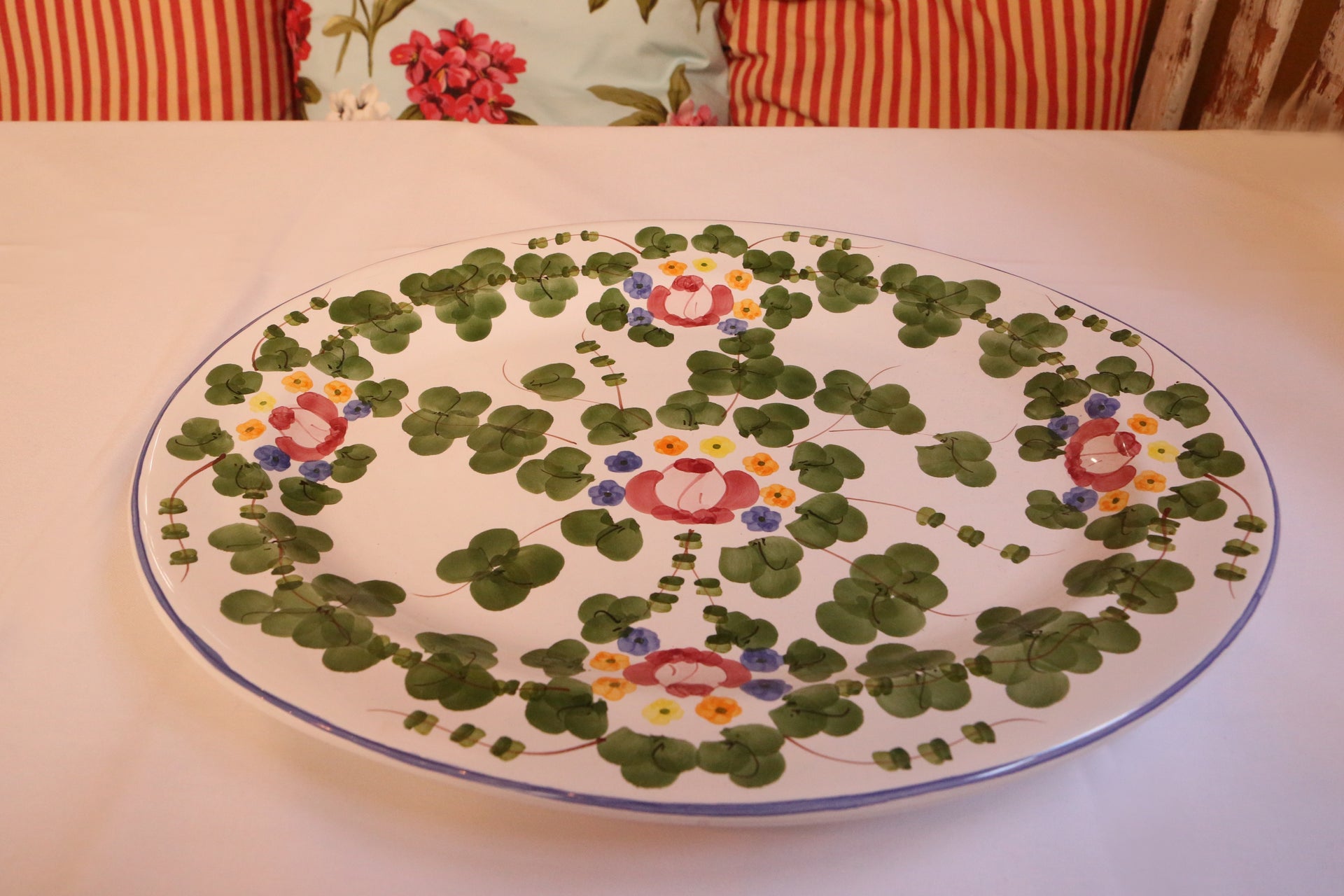 Oval Platter - Classic Ivy