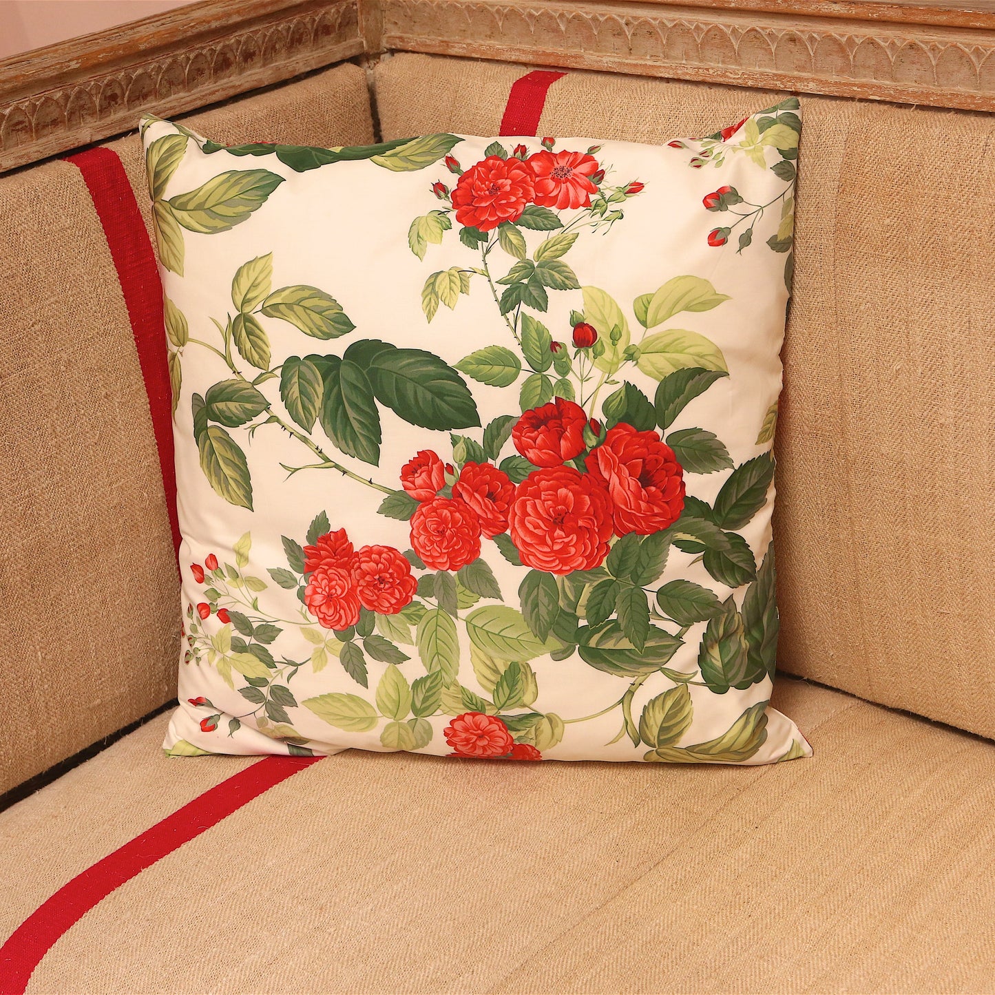 Handmade Rose Cushion (Classic)