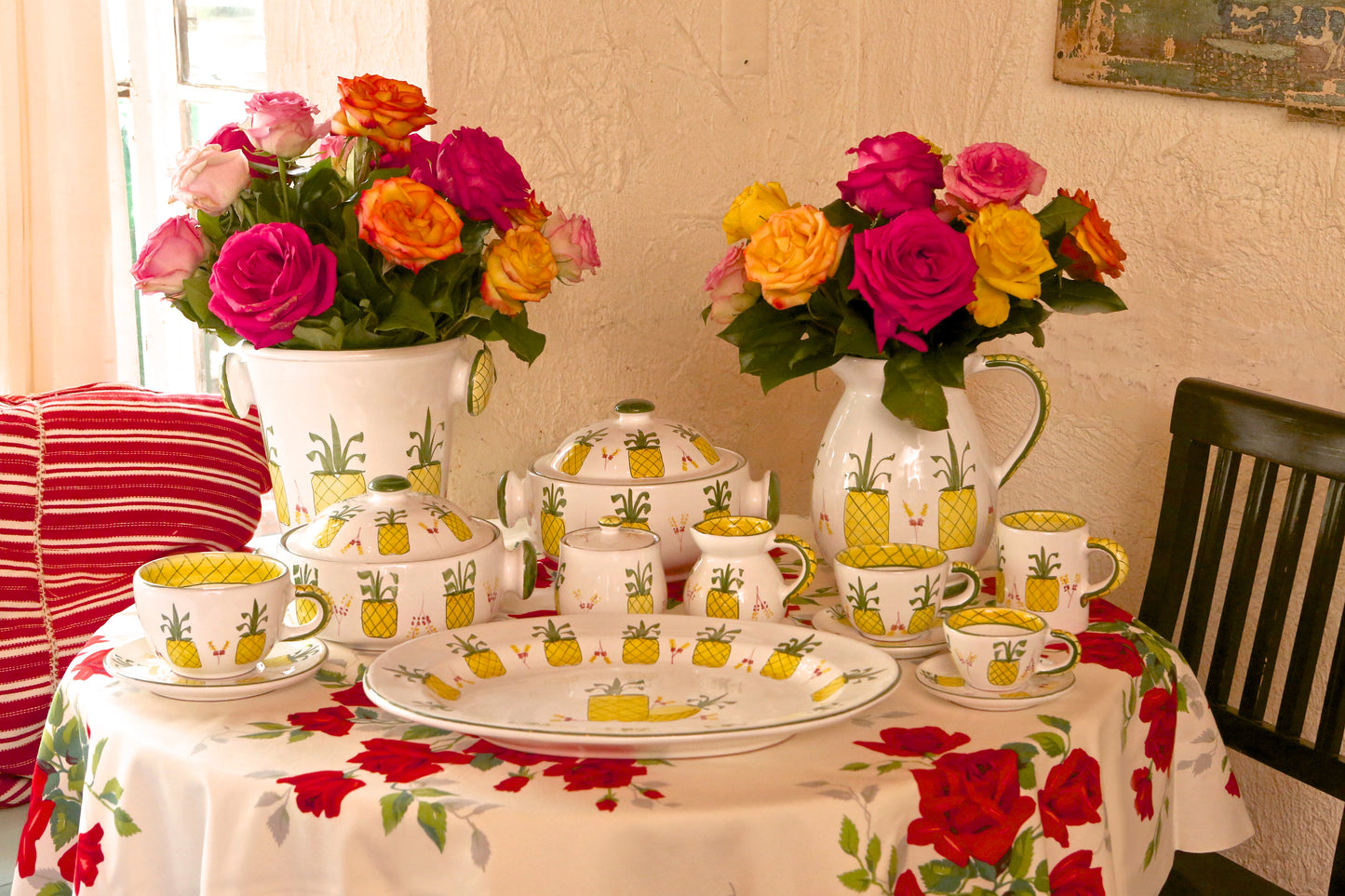Large Coffee Cup and Saucer Set