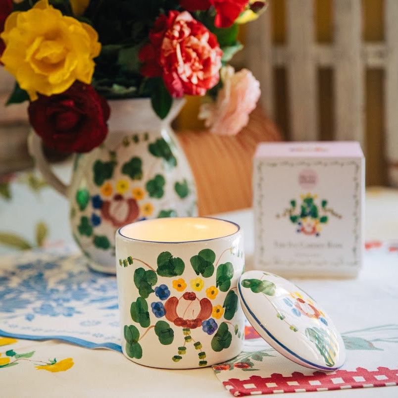 The Ivy Garden Rose Candle