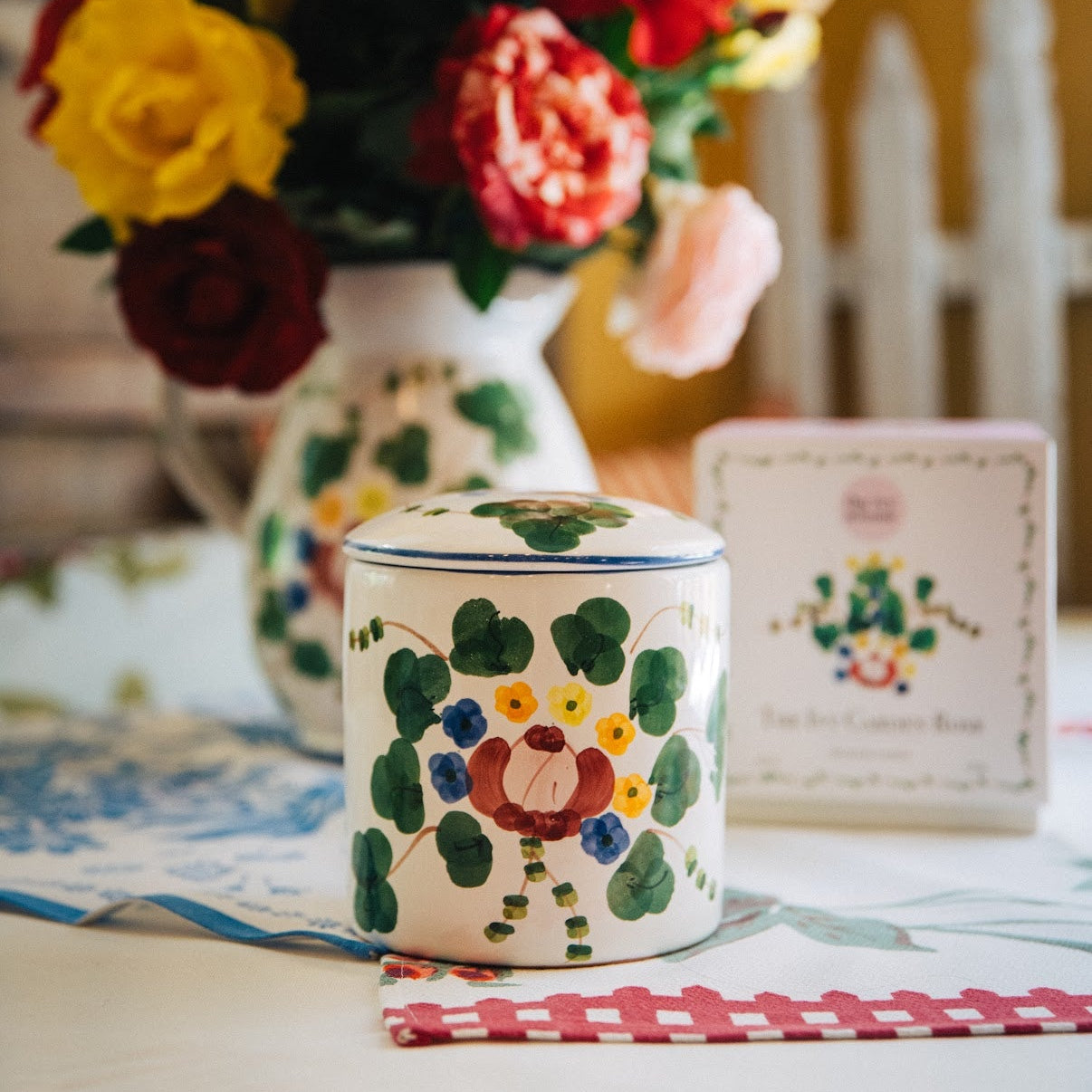 The Ivy Garden Rose Candle